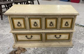 1950's Lift Top Chest With Drawers