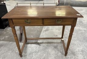 Oak Small Console Table