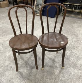 Pair of Bentwood Ice Cream Chairs