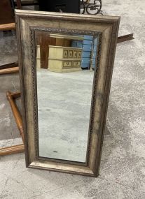 Silver Tone Wall Mirror