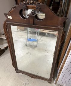 Vintage Chippendale Style Wall Mirror
