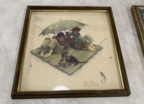 Norman Rockwell Framed Print