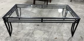 Glass Top Coffee Table