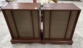 Pair of Wharfedals Surround Speaker Cabinet