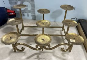 Metal Gold Candle Holders