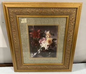 Cedar Creek Floral Framed Print