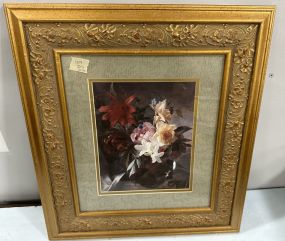 Cedar Creek Floral Framed Print