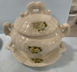 Soup Tureen with under plate