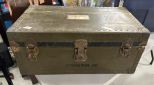 Military Travel Trunk