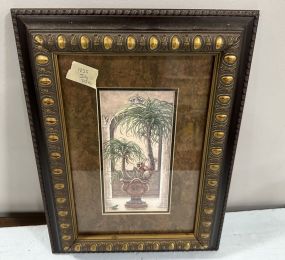 Monkey Print Framed