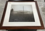 Framed Photograph of Sailboat