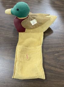 Hand Made Duck with Pouch