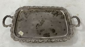 Silver Plate Serving Tray