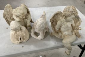 Resin Cherub Sculptures