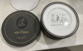 The New Yorker Cheese Plates Set of 6