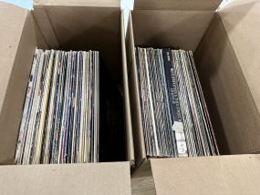 Two Box Collection of Record Albums
