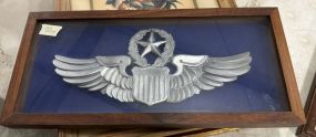 Framed Shadow Military Crest