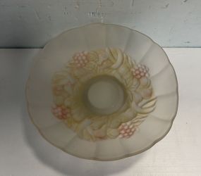 Frosted Glass Bowl