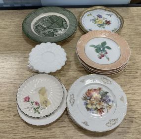 Collection of Assorted Plates