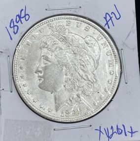 1898 AU Morgan Silver Dollar