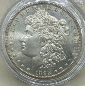 1898 Morgan Silver Dollar