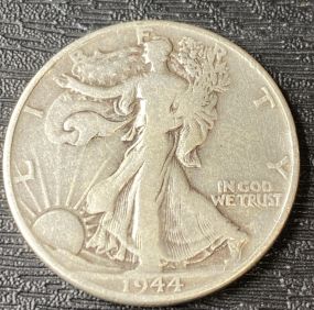 1944 Walking Liberty Silver Half Dollar