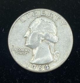 2 Rolls Of Washington Silver Quarters