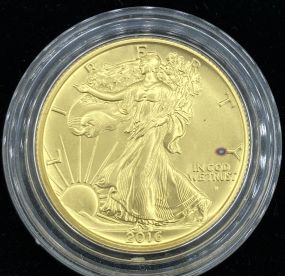 2016-W US Mint Walking Liberty Half Dollar Centennial Gold Coin Proof