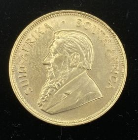 1982 1/2 oz. Find Gold South African Kruguarand