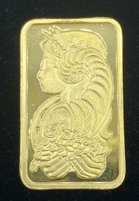 Five Gram Pamp Suisse .999 Au Tab Bar