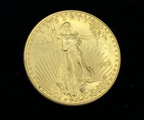 1992 Fine Gold American Eagle 1 oz. Coin