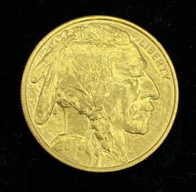 2011-F 1 oz. Fine Gold Buffalo Coin