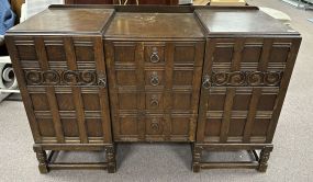 20th Century Spanish Baroque Style Oak Sideboard