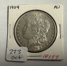 1904 Morgan Silver Dollar