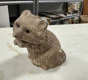 McCarty Nutmeg Pottery Raccoon