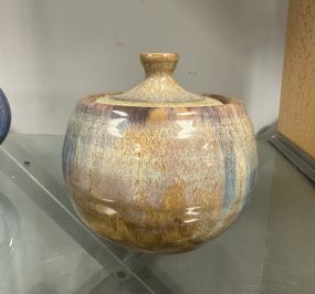 Shearwater Pottery JA Signed Jar