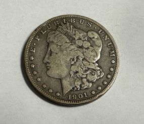 1901-O Morgan Silver Dollar