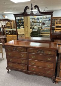 Kling Furniture Antique Reproduction Queen Anne Dresser