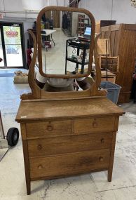 Early 1900s Oak Dresser