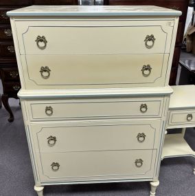 Lammerts Furniture Co. Factory White French Provincial Chest