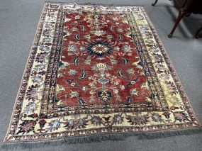 5'9 x 7'7 Persian Wool Area Rug