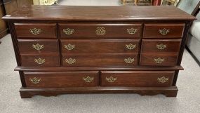 Lehigh Co. Cherry Traditional Triple Dresser