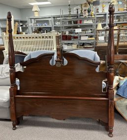 Lehigh Co. Cherry Queen Four Poster Bed