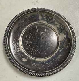 Mermod Jaccard King Sterling Plate 2.845 ozt