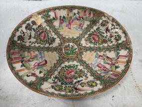 Chinese Famille Rose Medallion Platter