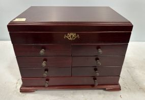 Cherry Jewelry Cabinet