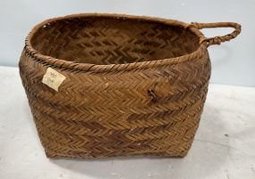 Vintage Native American Woven Basket