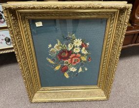 Gold Gilt Needle Point Still Life