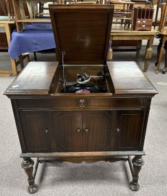 Victrola Talking Machine Cabinet