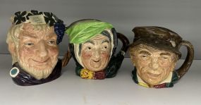 3 Royal Doulton Character Mugs